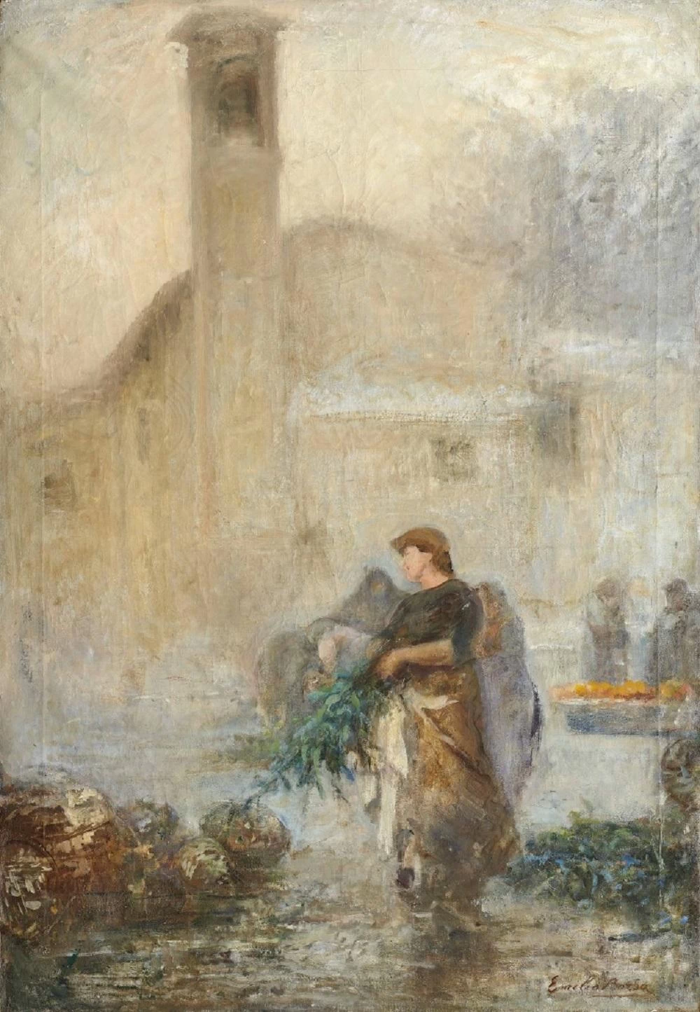 Il mercato del Lauro, 1907